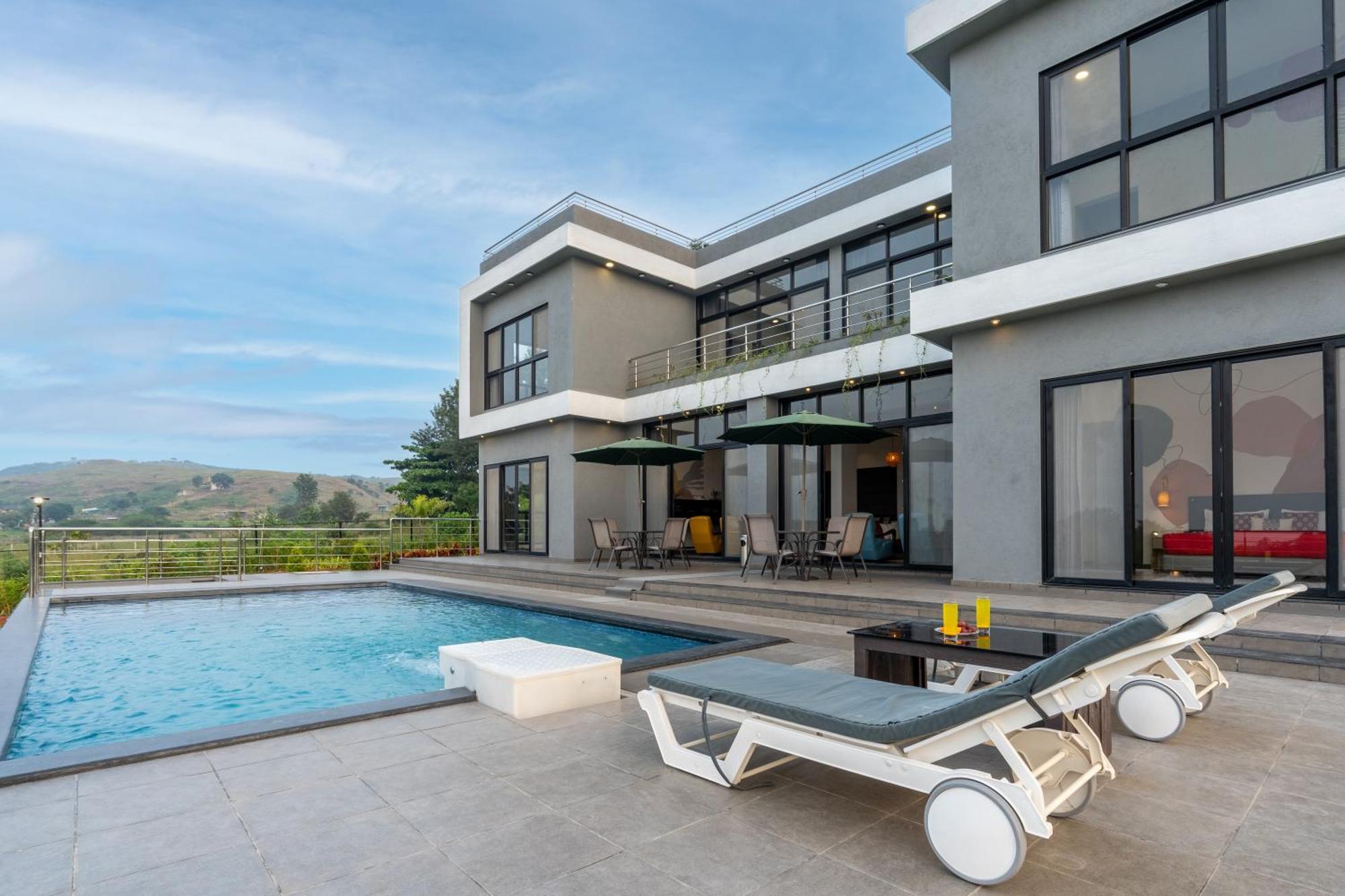 Casa Boho By Stayvista - Contemporary Design, Farm-View, Swimming Pool & Indoor Games For A Chic Retreat Nashik Εξωτερικό φωτογραφία